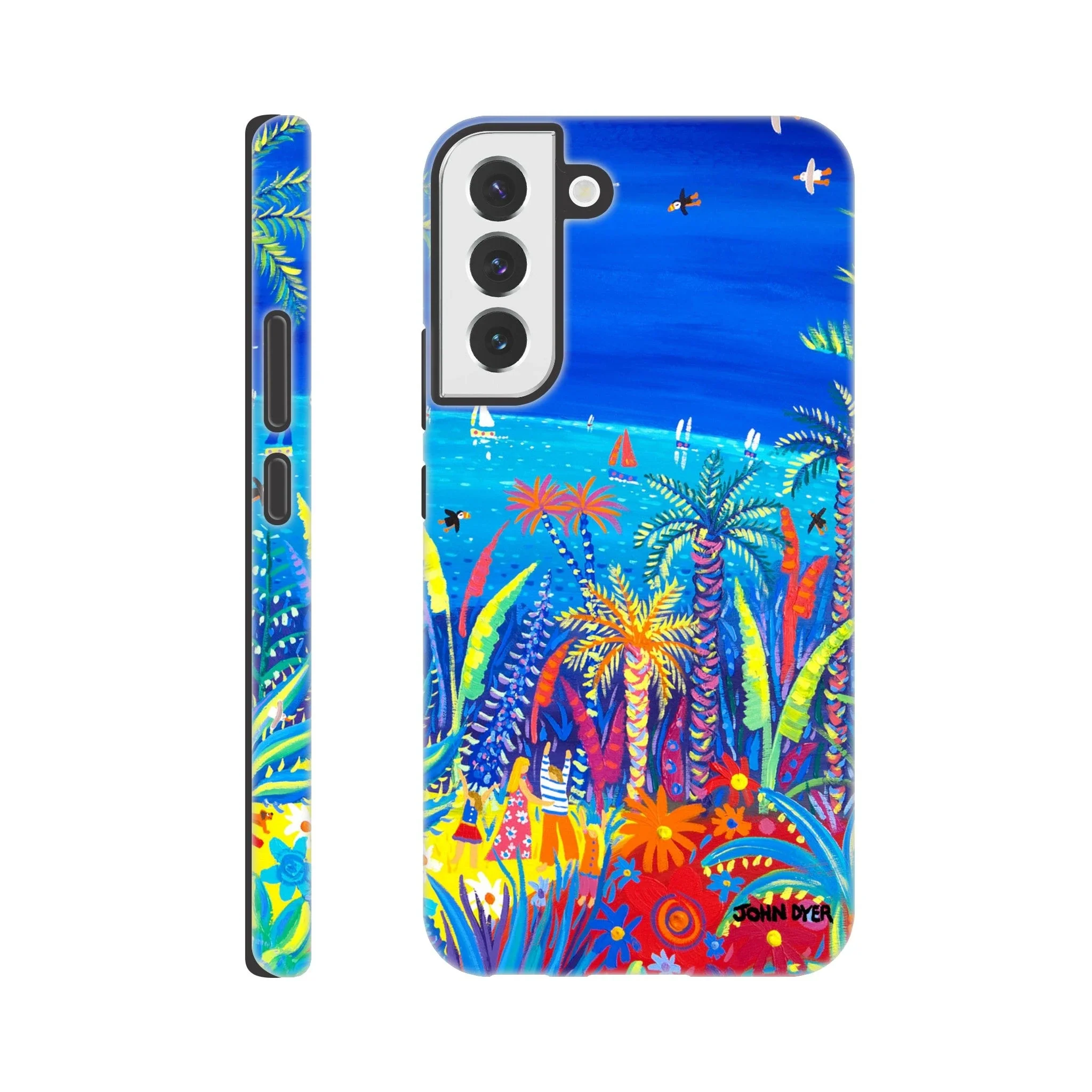 Tough Art Phone Case. Tresco Abbey Gardens. Artist John Dyer. Cornwall Art Gallery - Image 41