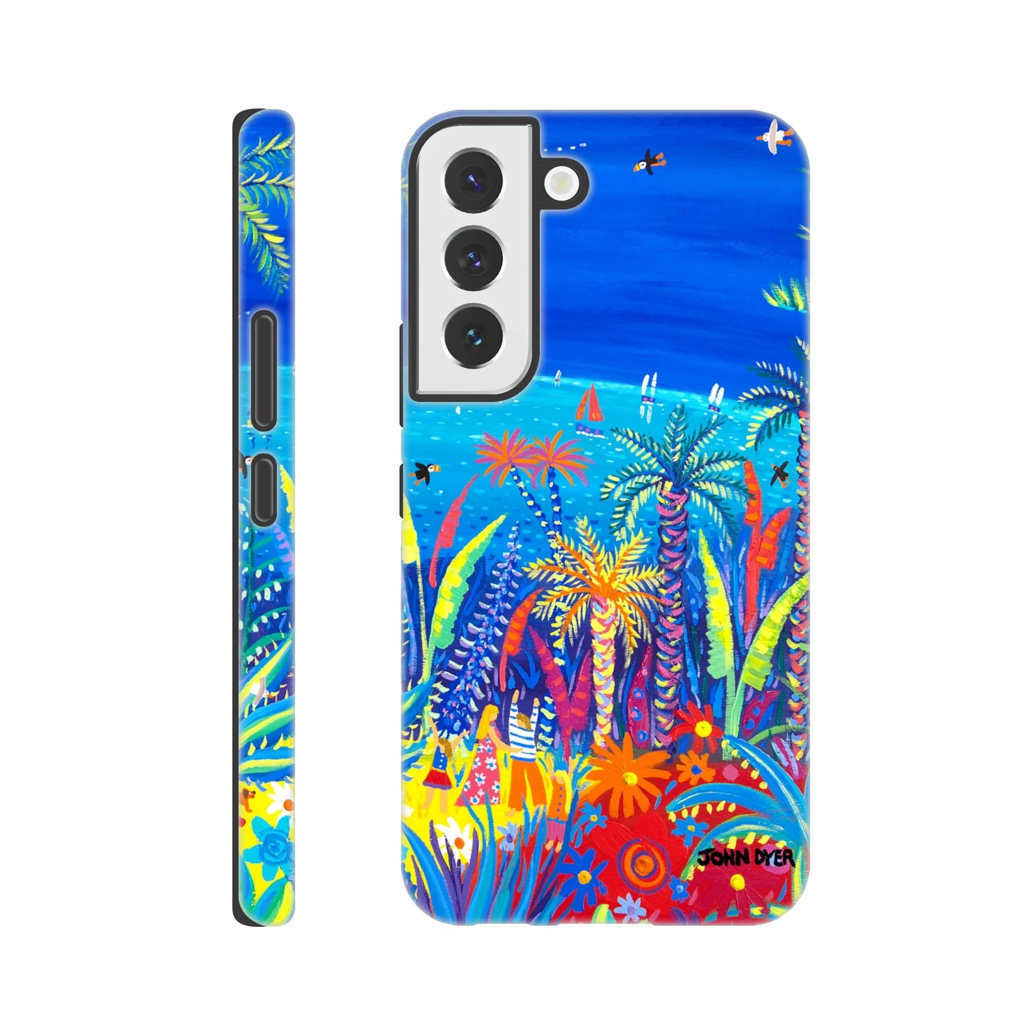 Tough Art Phone Case. Tresco Abbey Gardens. Artist John Dyer. Cornwall Art Gallery - Image 42