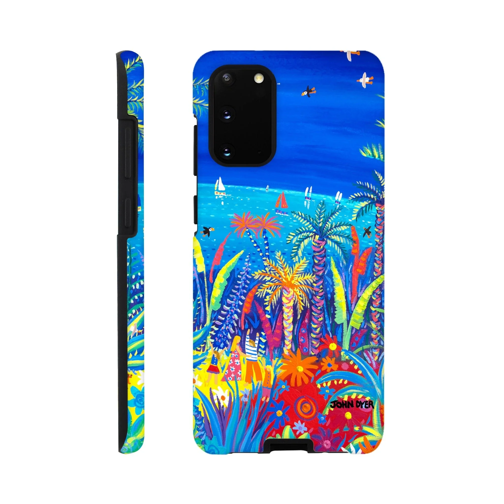 Tough Art Phone Case. Tresco Abbey Gardens. Artist John Dyer. Cornwall Art Gallery - Image 43