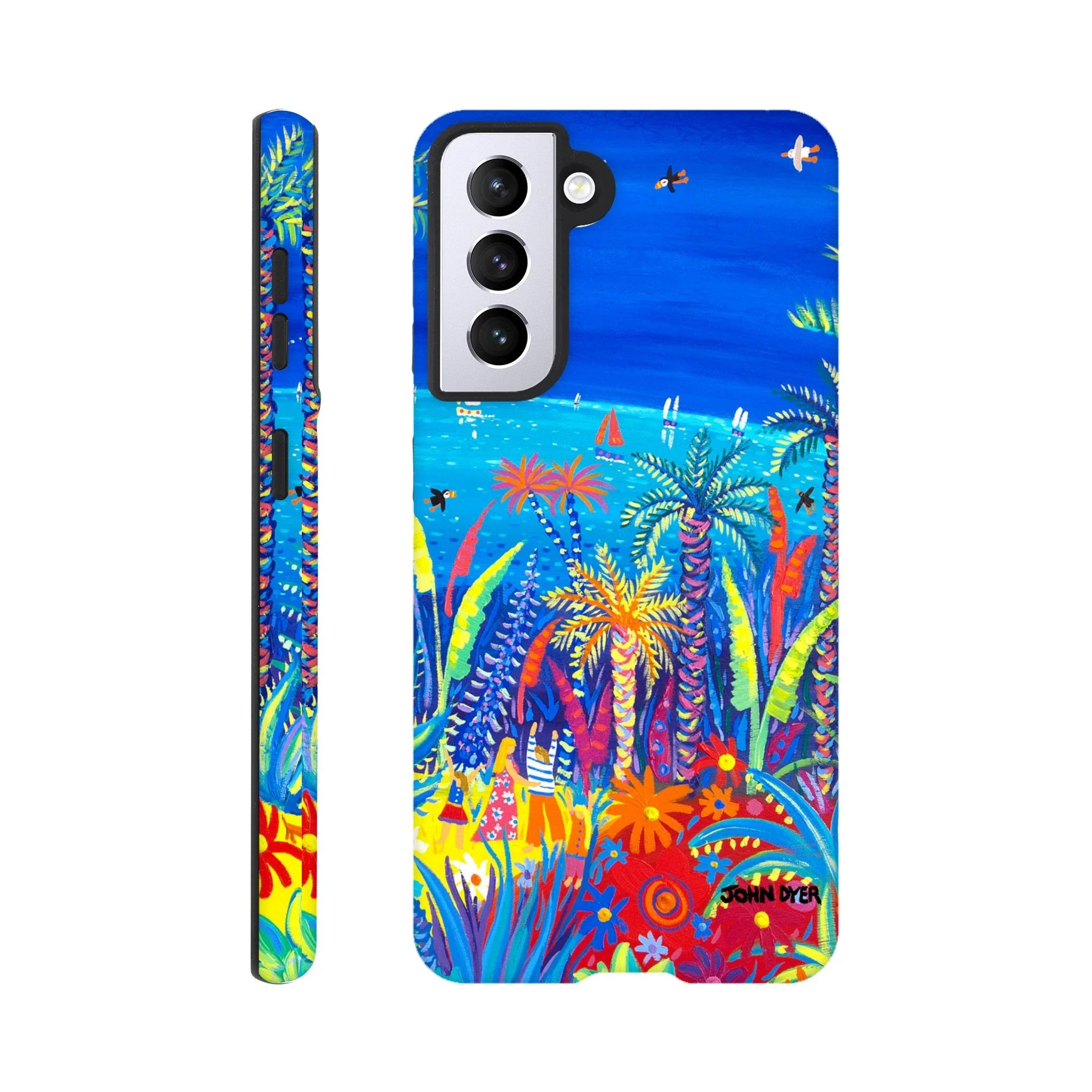 Tough Art Phone Case. Tresco Abbey Gardens. Artist John Dyer. Cornwall Art Gallery - Image 47