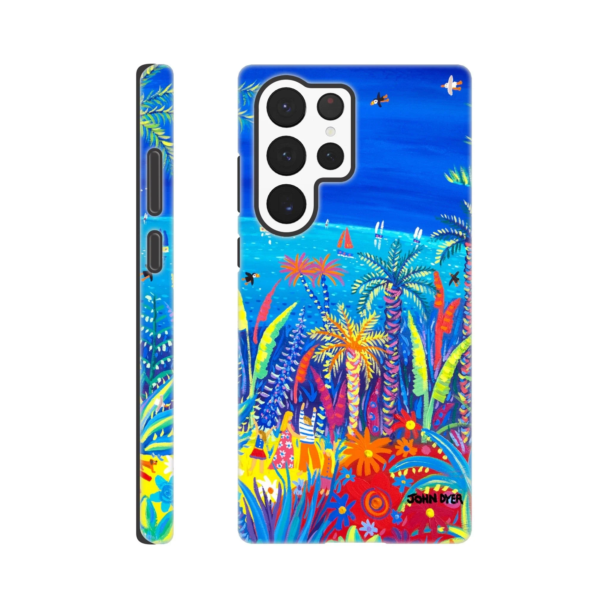 Tough Art Phone Case. Tresco Abbey Gardens. Artist John Dyer. Cornwall Art Gallery - Image 48