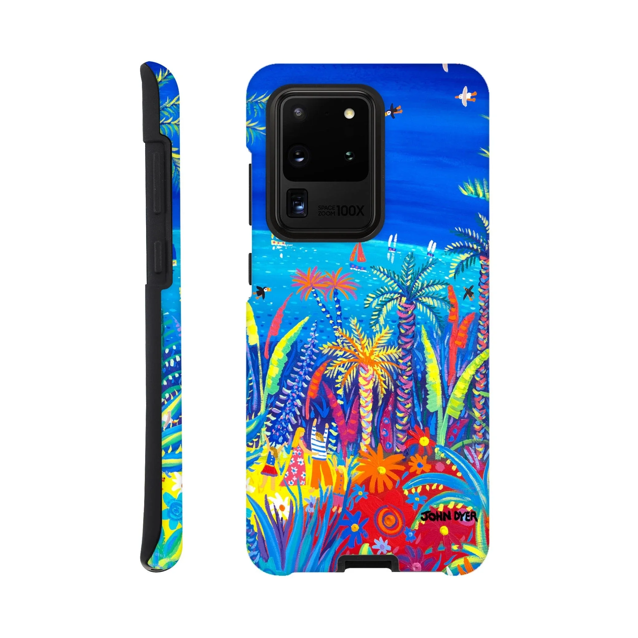 Tough Art Phone Case. Tresco Abbey Gardens. Artist John Dyer. Cornwall Art Gallery - Image 49