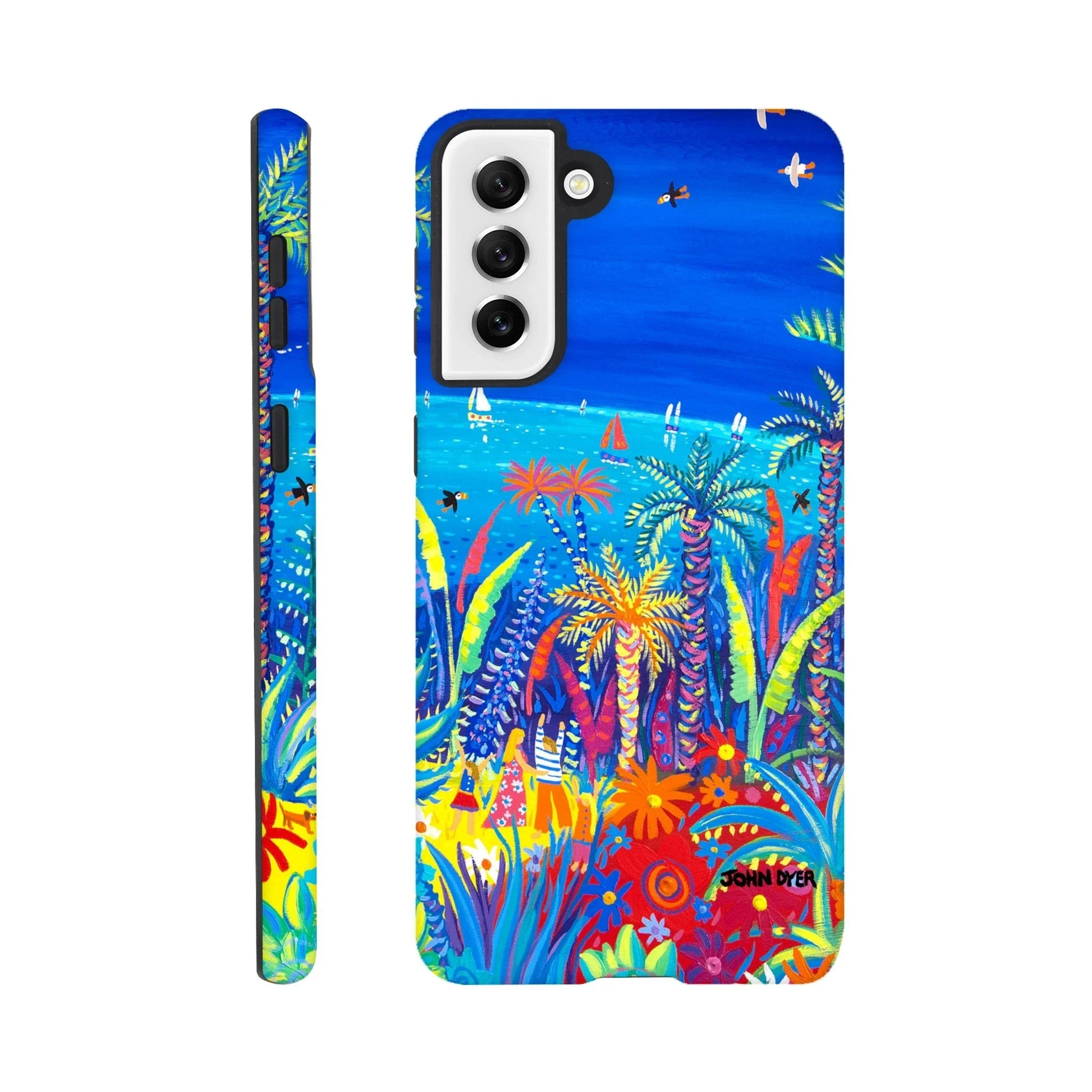 Tough Art Phone Case. Tresco Abbey Gardens. Artist John Dyer. Cornwall Art Gallery - Image 50