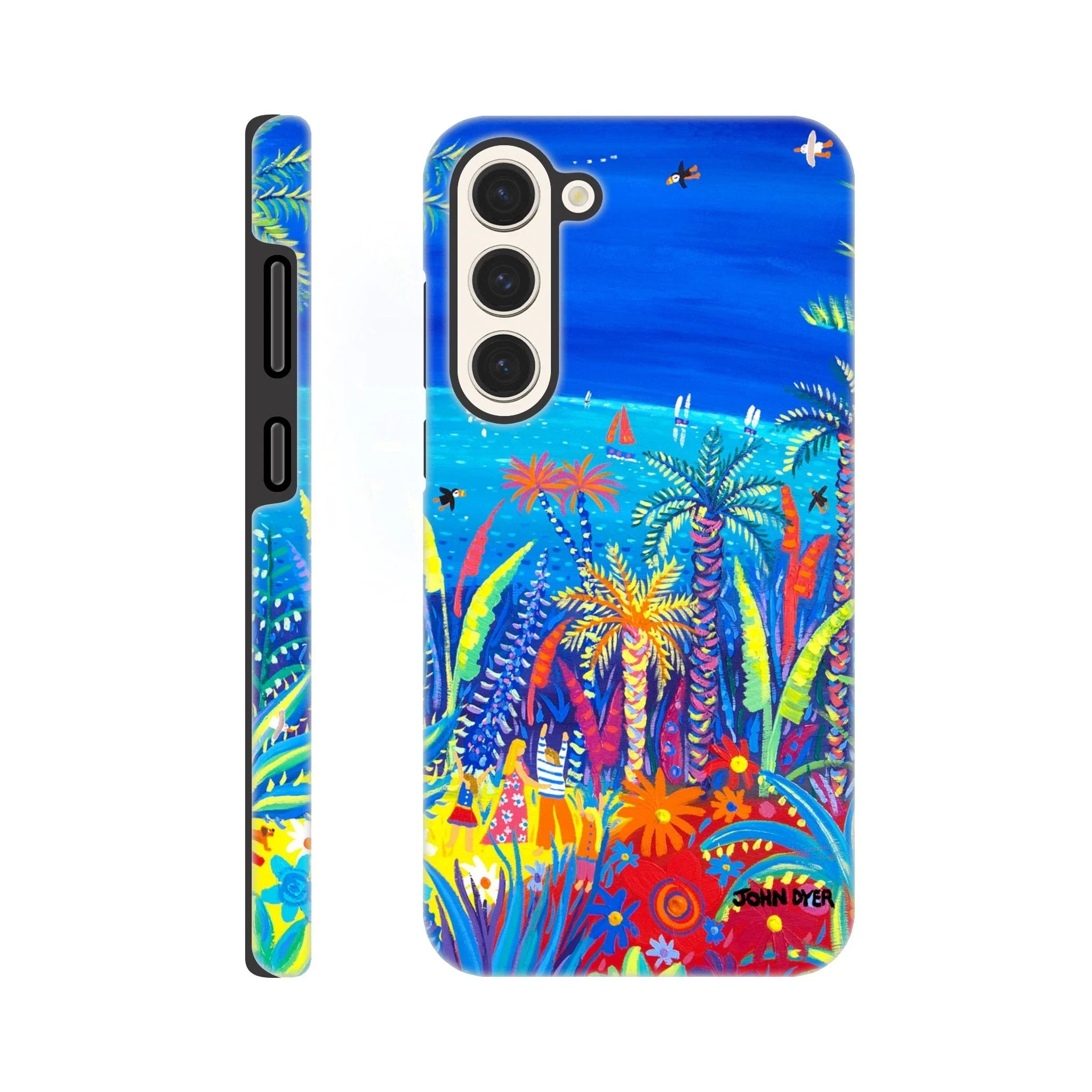 Tough Art Phone Case. Tresco Abbey Gardens. Artist John Dyer. Cornwall Art Gallery - Image 51