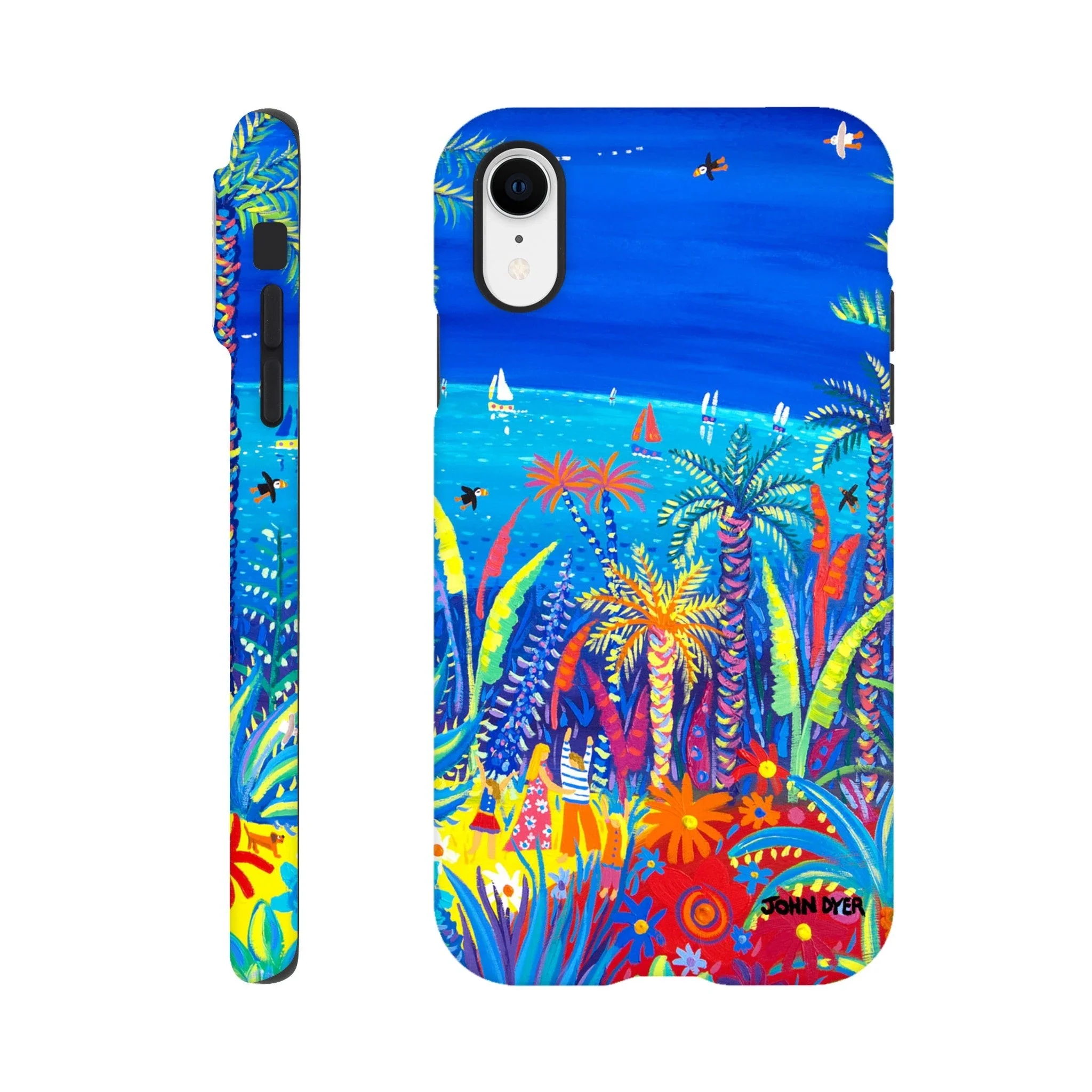 Tough Art Phone Case. Tresco Abbey Gardens. Artist John Dyer. Cornwall Art Gallery - Image 8