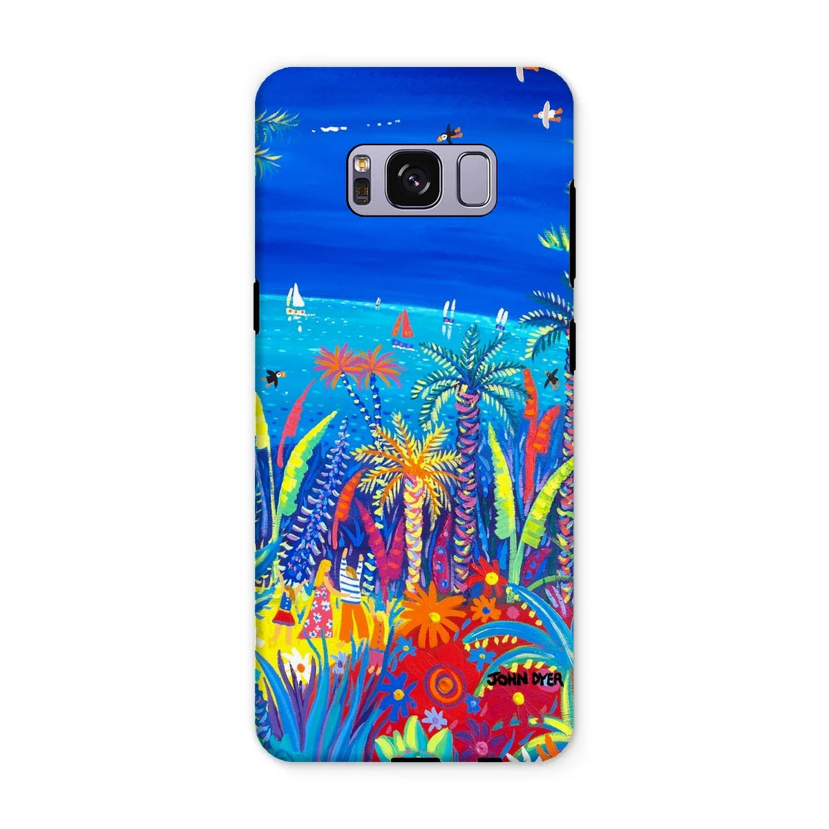Tough Art Phone Case. Tresco Abbey Gardens. Artist John Dyer. Cornwall Art Gallery - Image 10