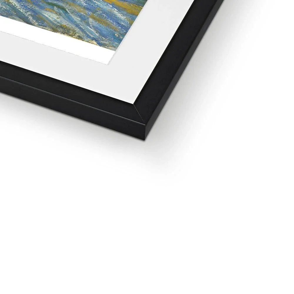 Vincent Van Gogh Framed Open Edition Art Print. 'Seascape near Les Saintes-Maries-de-la-Mer'. Art Gallery Historic Art - Image 7