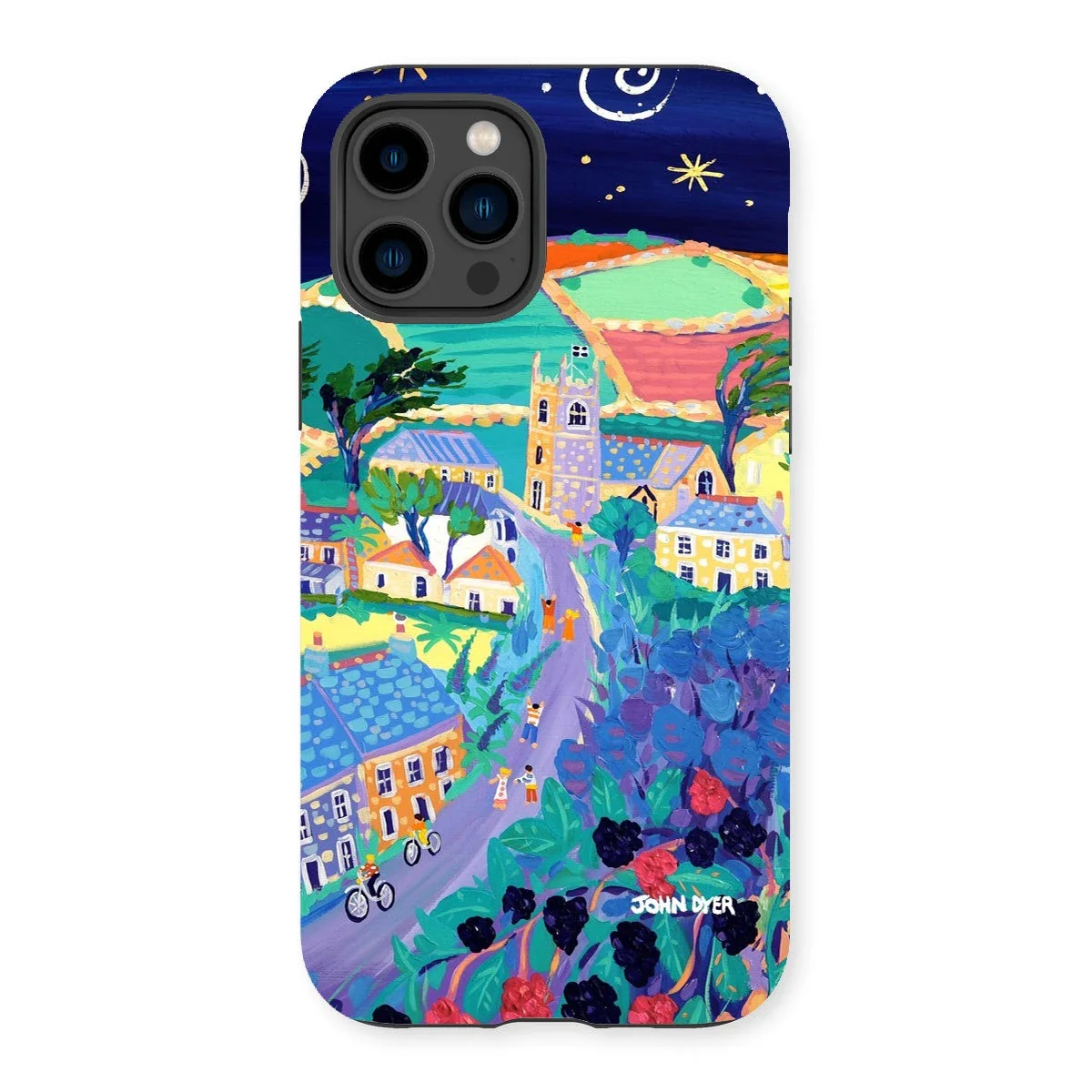 Tough Art iPhone Case. Zennor. Artist John Dyer. Cornwall Art Gallery - Image 25